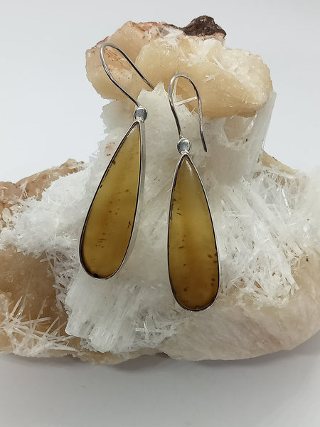 Dendritic Agate Earrings