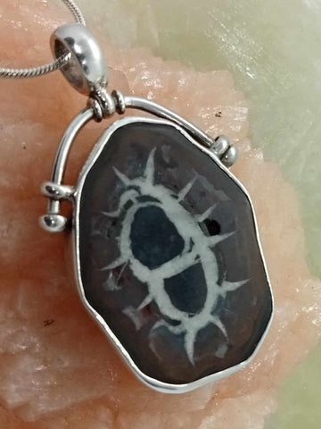 Septarian Nodule Pendant