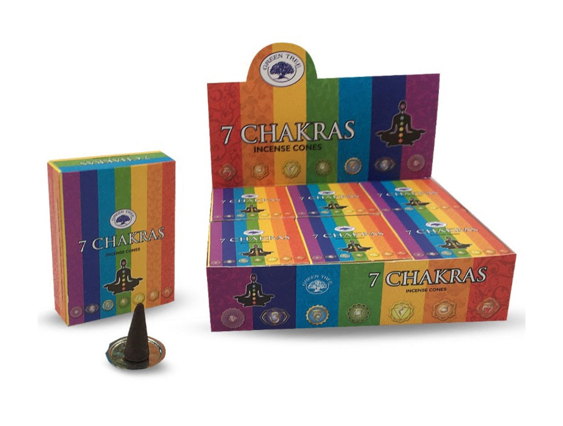 7 Chakras Incense Cones