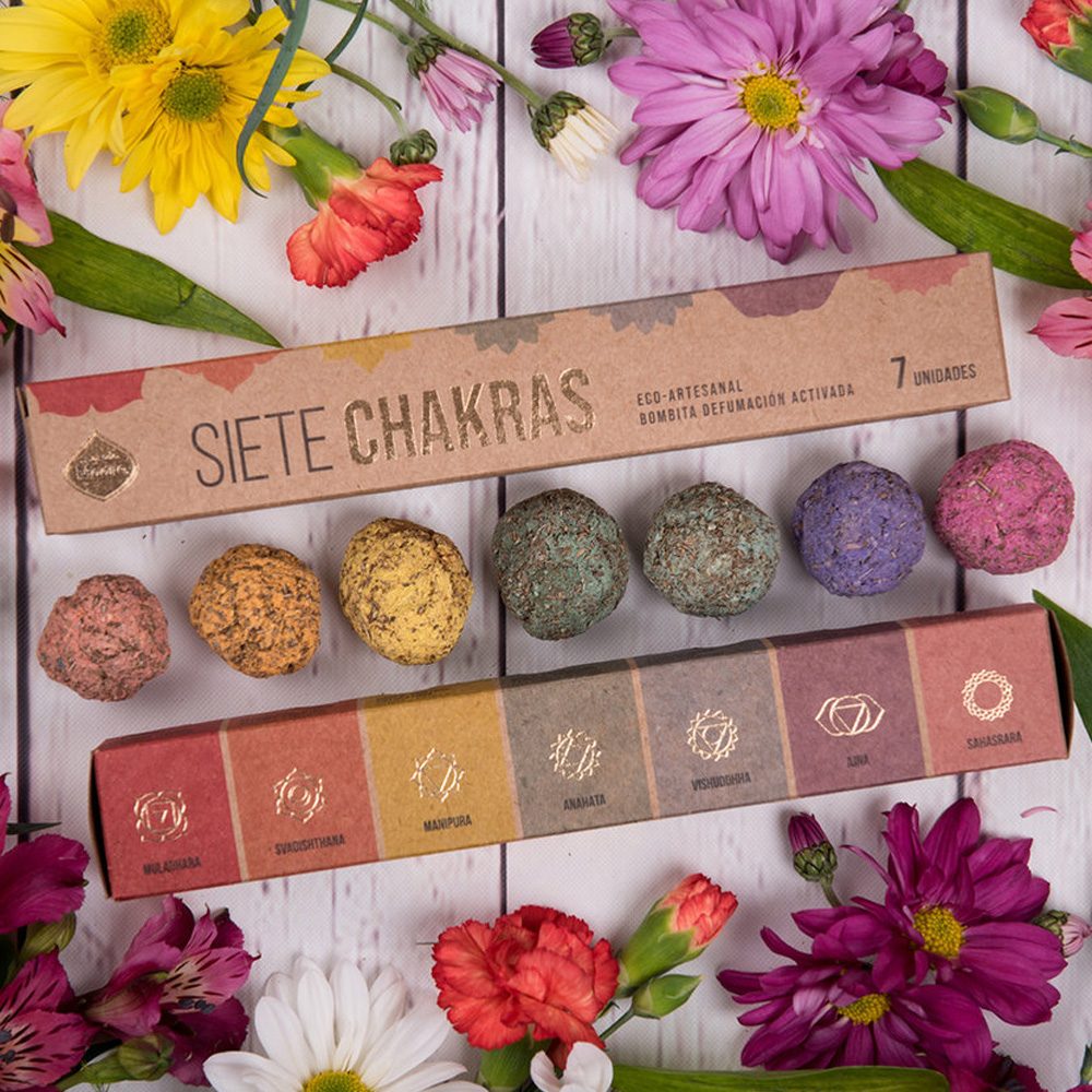 7 Chakras Incense Bombs