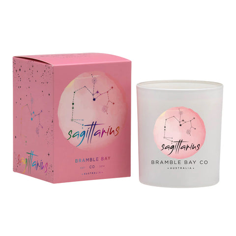 Sagittarius bramble bay candle