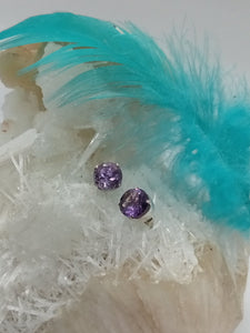 Amethyst Studs