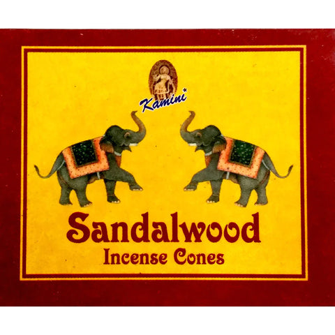 Sandalwood incense cones