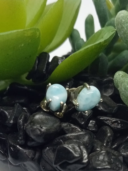 Larimar Studs