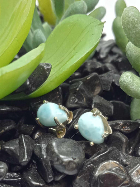 Larimar Studs