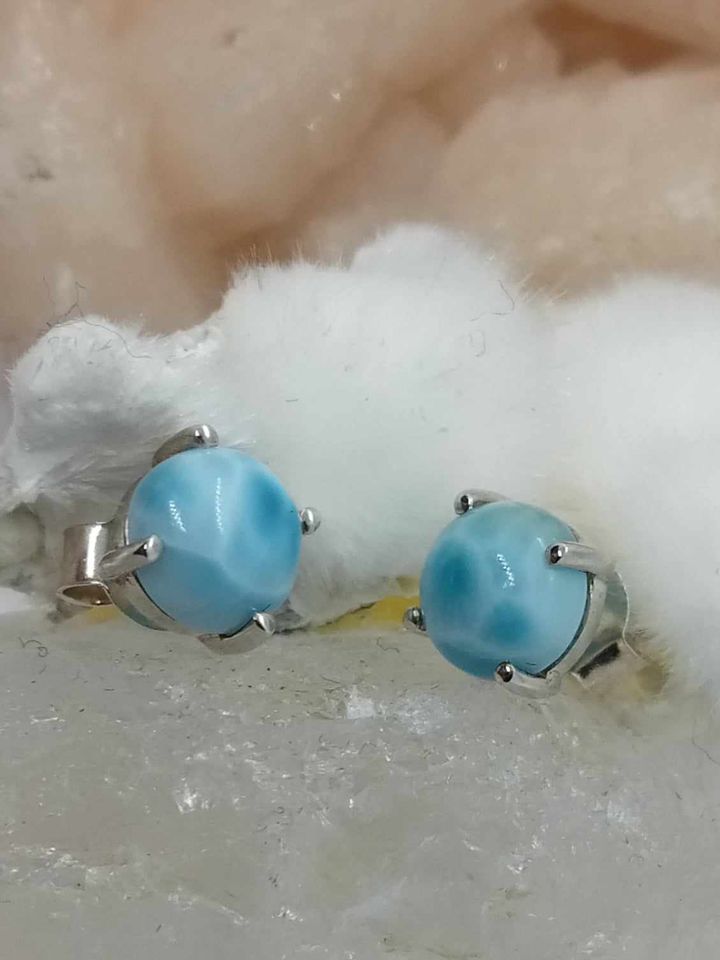 Larimar Studs