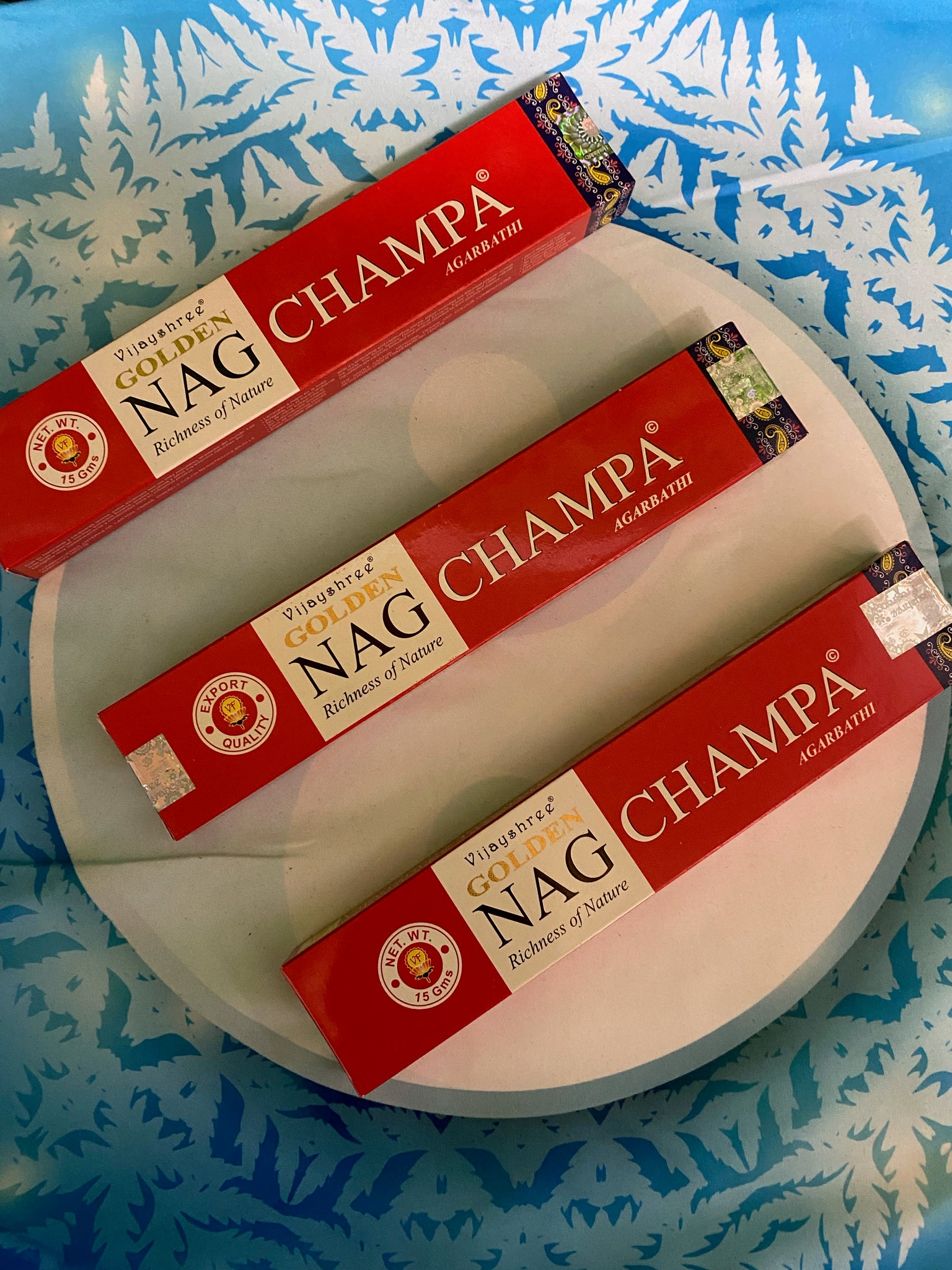 Golden Nag Champa Incense