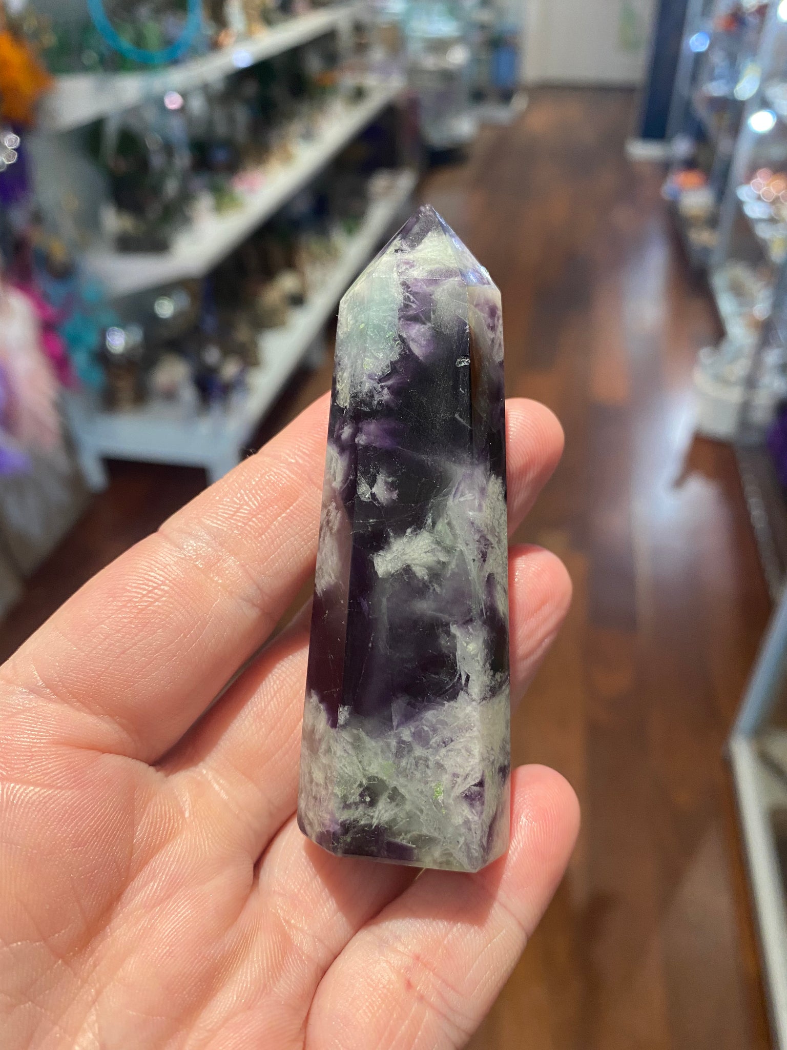 Rainbow Fluorite Tower