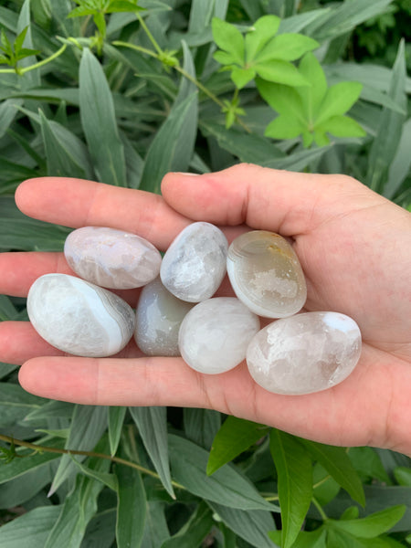 White Agate Tumble