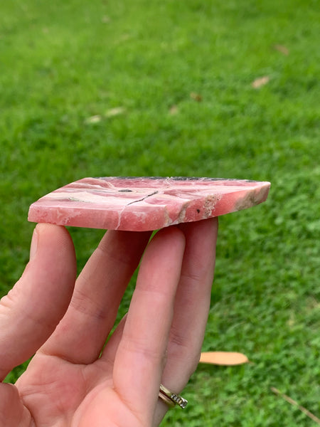 Rhodochrosite Slice