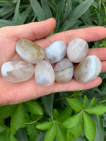 White Agate Tumble