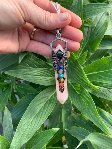 Crystal Chakra Pendant