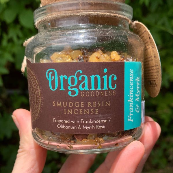 Organic Goodness Smudge Resin - Frankincense & Myrrh