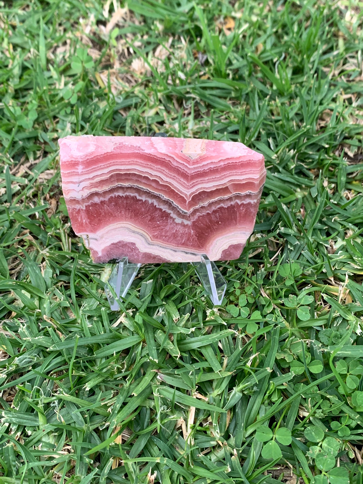 Rhodochrosite Slice