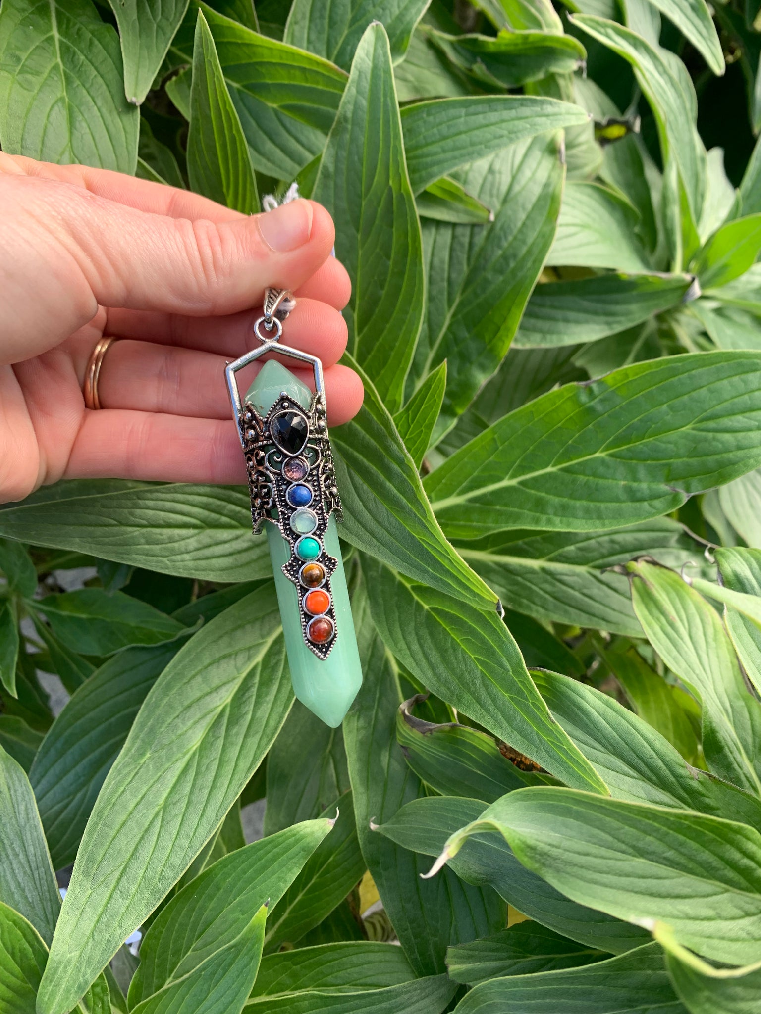 Crystal Chakra Pendant