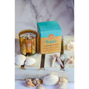 Organic Goodness - Frankincense & Myrrh Smudge Candle