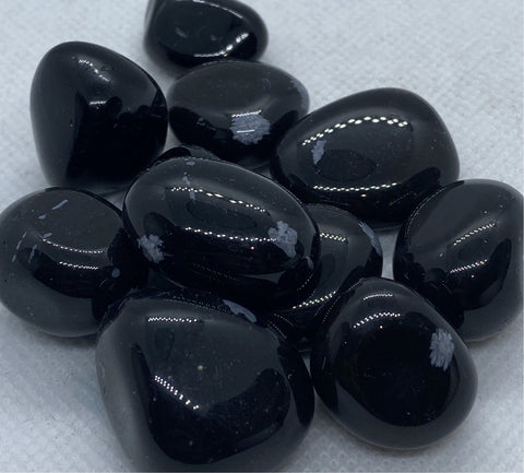 Snowflake Obsidian Tumbled