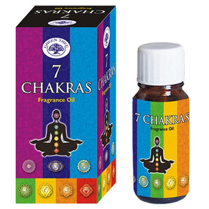 GREEN TREE 7 CHAKRAS FRAGRANCE OIL (10ML)